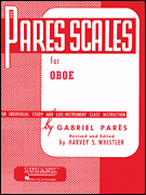 PARES SCALES OBOE cover